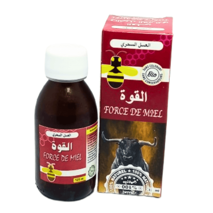 Force de Miel Aphrodisiaque Naturel du Maroc – 125ml - nilabeautys.com