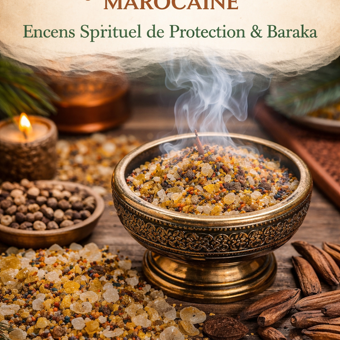 Tfoussikha Marocaine – Encens Spirituel de Protection &amp; Baraka
