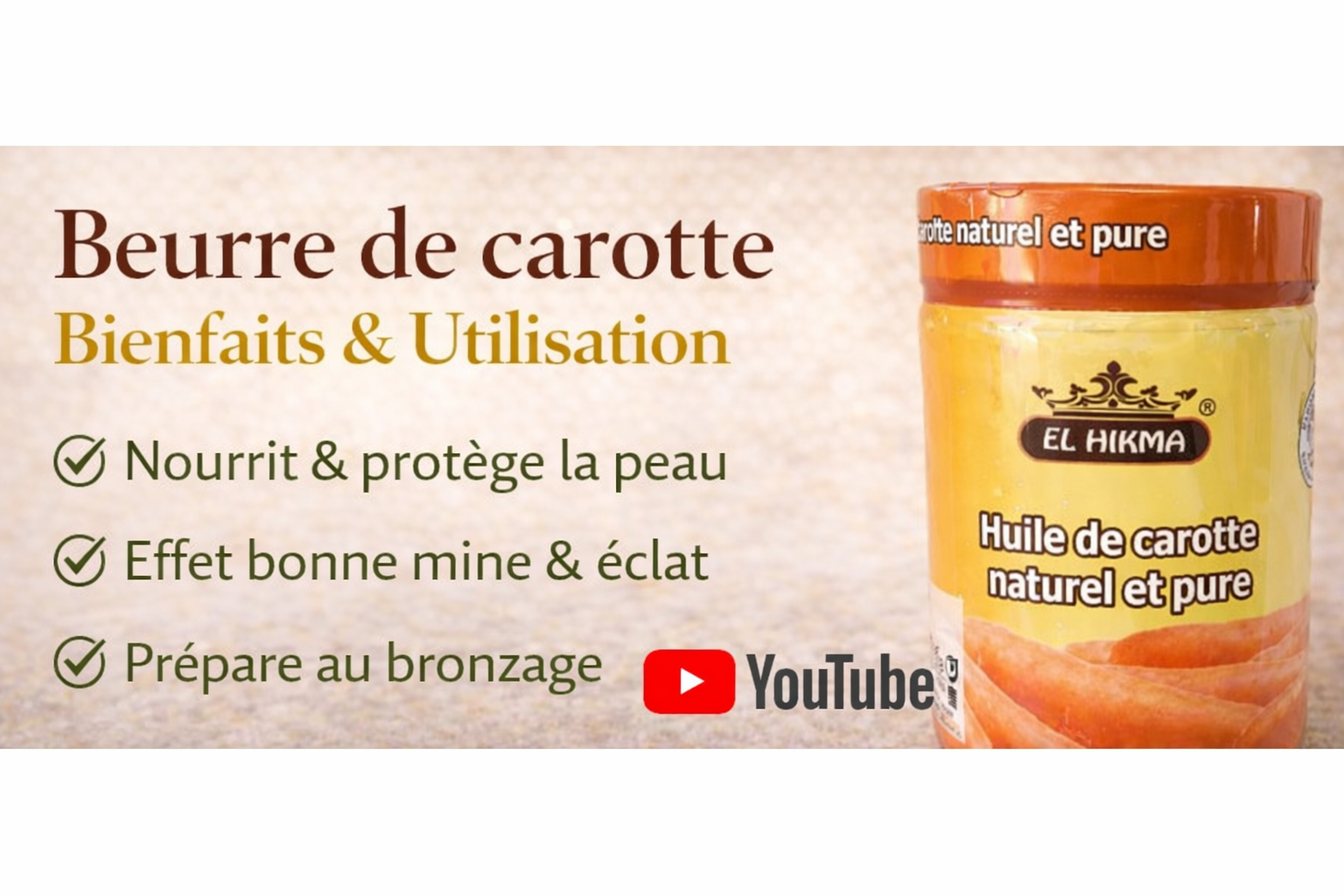 Beurre de carotte : bienfaits, utilisations et soin naturel pour la peau