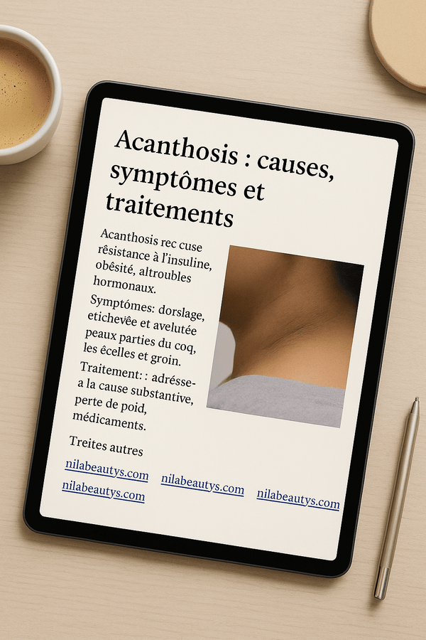 Acanthosis Nigricans : Comprendre, Prévenir et Apaiser – Guide 2026