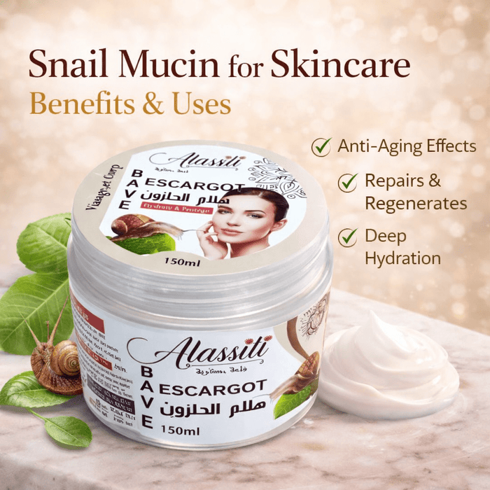 Bave d’escargot : bienfaits, utilisations et soins naturels pour la peau - nilabeautys.com