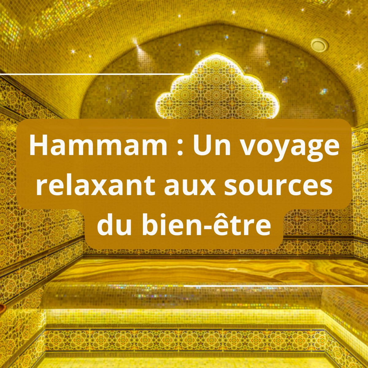 Hammam : Un voyage relaxant aux sources du bien-être – Guide 2026