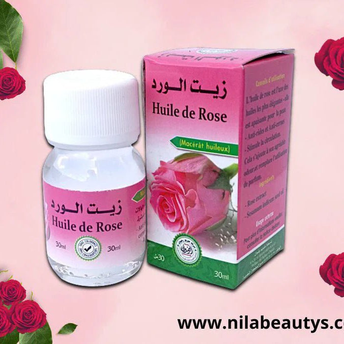 Huile de Rose Végétale : Bienfaits, Utilisations et Recettes pour une Beauté Naturelle - nilabeautys.com
