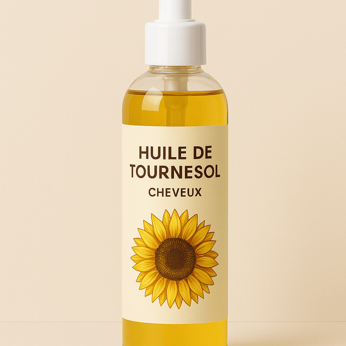 Huile de Tournesol pour Cheveux : Le Secret Naturel de la Brillance - nilabeautys.com