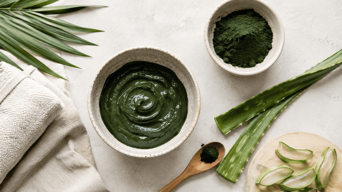 Masque à la spiruline : 7 idées de soins – Guide 2026