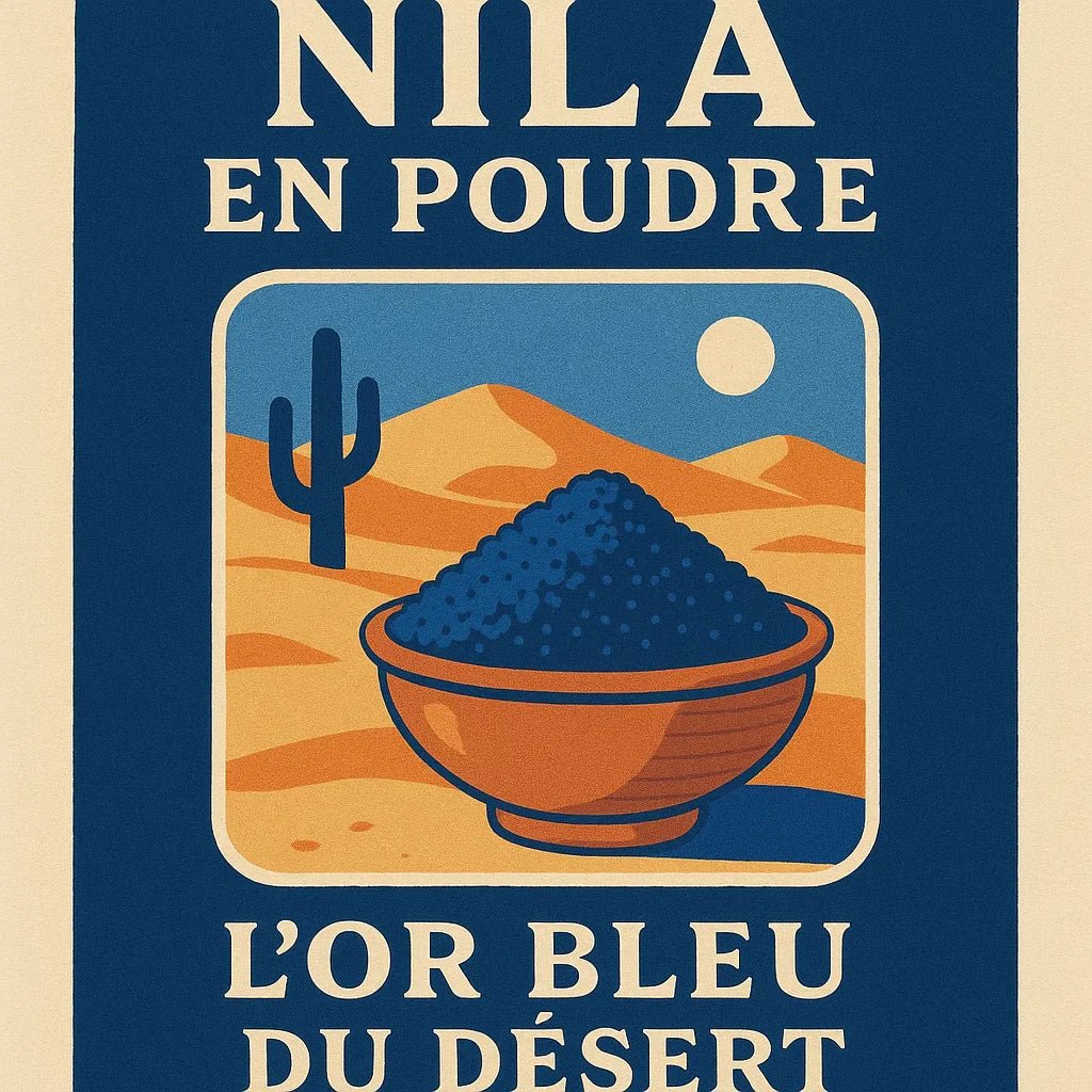 NILA EN POUDRE : L’or bleu du désert - nilabeautys.com