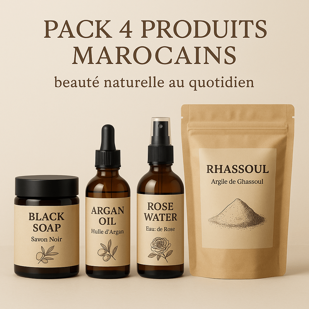 Pack 4 Produits Marocains : beauté naturelle au quotidien – Guide 2026
