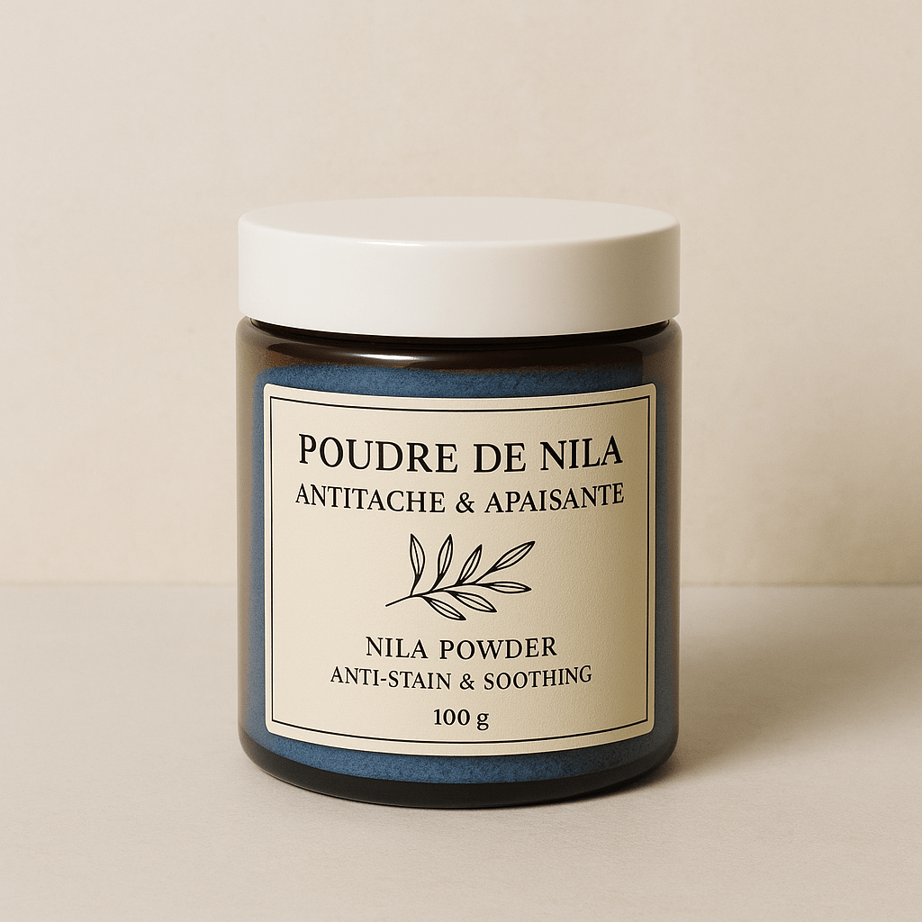 Poudre de Nila Antitache &amp; Apaisante : Le Secret Marocain pour une Peau Éclatante - nilabeautys.com
