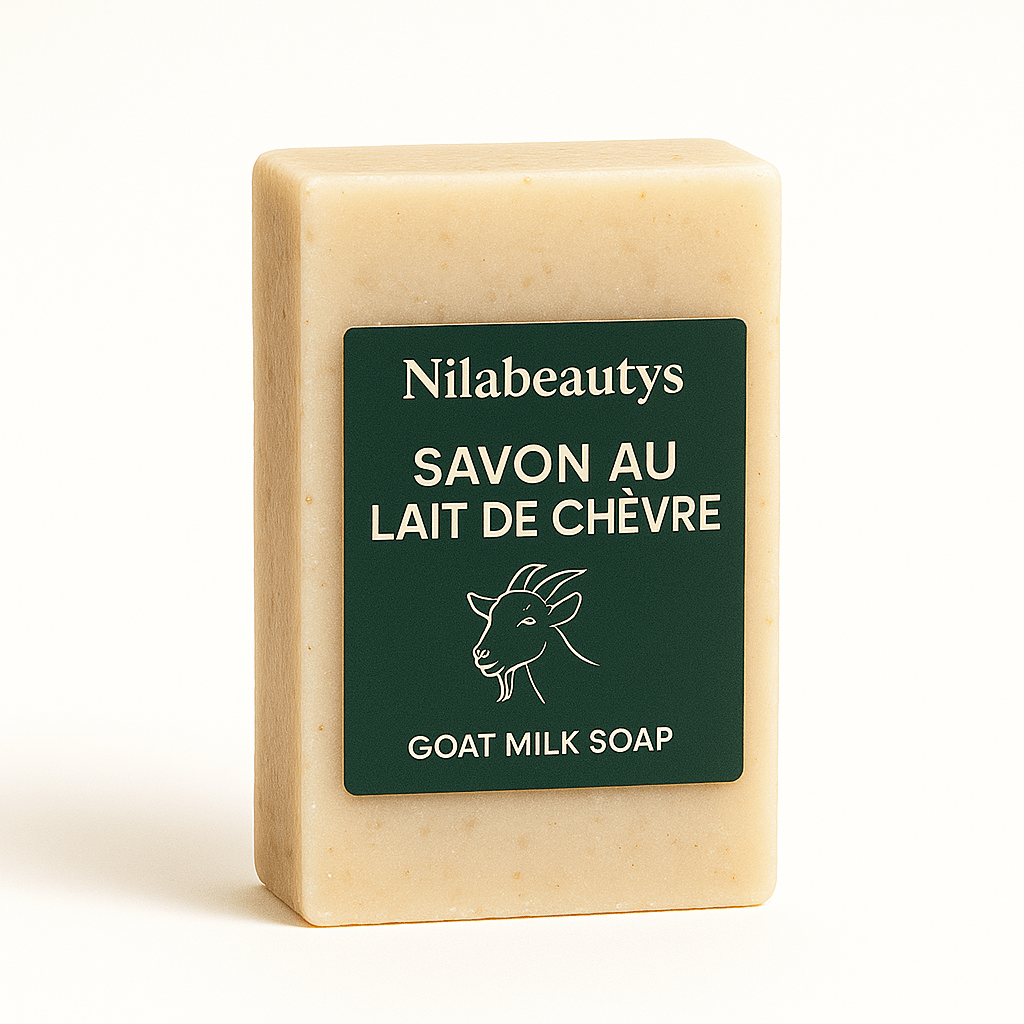 Savon au Lait de Chèvre – Douceur & Éclat Naturel - nilabeautys.com