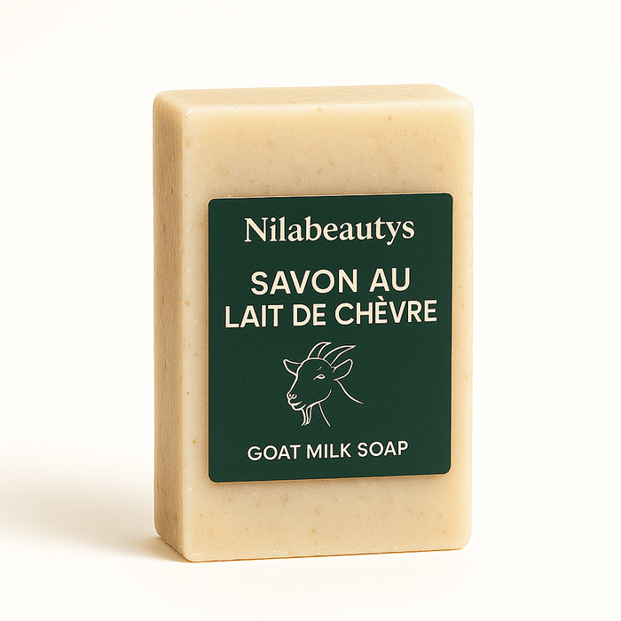 Savon au Lait de Chèvre – Douceur & Éclat Naturel - nilabeautys.com
