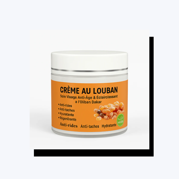 Crème au Louban (Encens Oliban) : soin naturel anti-âge et éclaircissant pour la peau