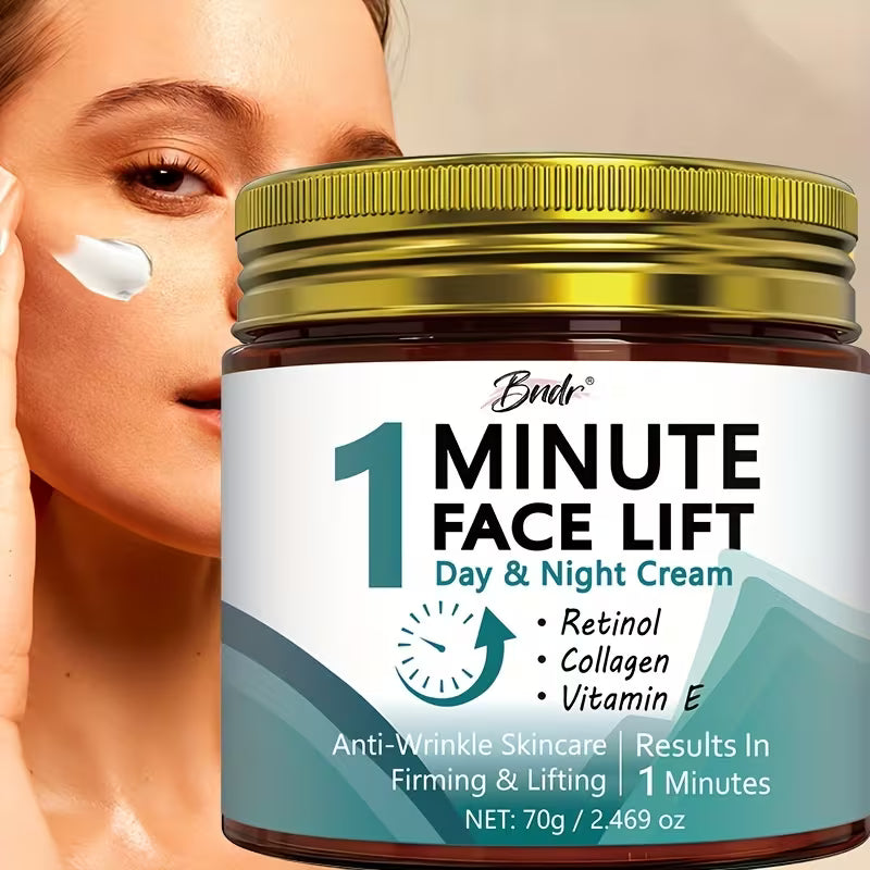 Facial Lift Cream, Containing Vitamin C, Hyaluronic Acid, Collagen, Nicotinamide-lift 70g