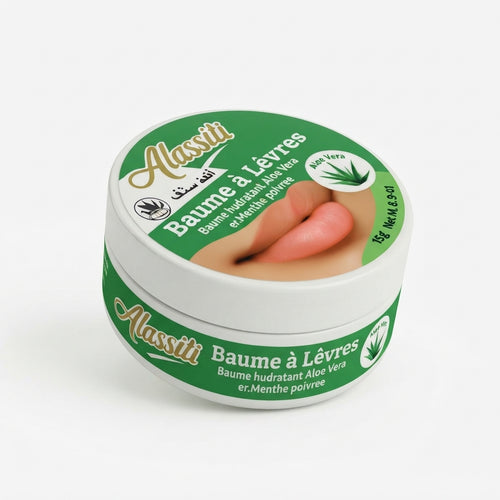 Baume à Lèvres à l'Aloe Vera 15g | Hydratation Intense et Confort Durable
