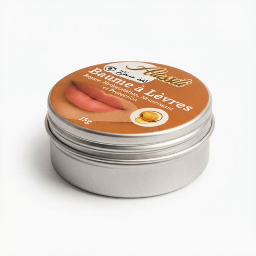Baume à Lèvres à l'Huile d'Argan 15g | Hydratation Profonde et Texture Douce