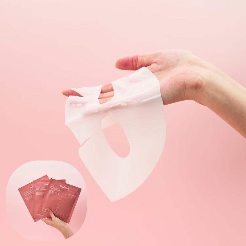 Bio Collagen – Real Deep Mask Masque hydrogel hydratant, raffermissant et anti-âge