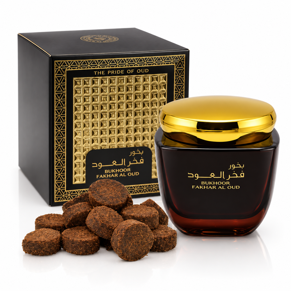 Bakhour Fakhar Al Oud 80g – Encens Oriental Oud & Épices
