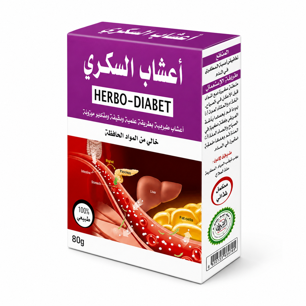 Herbo Diabète 80g – Une infusion végétale pour votre routine bien-être