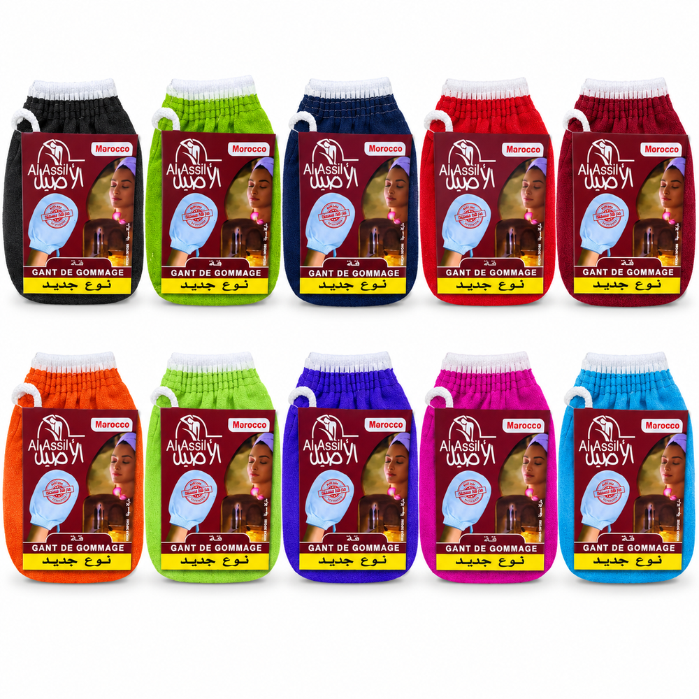 Gant Kessa Frotté Kahrqa – Gant de Gommage Hammam Marocain