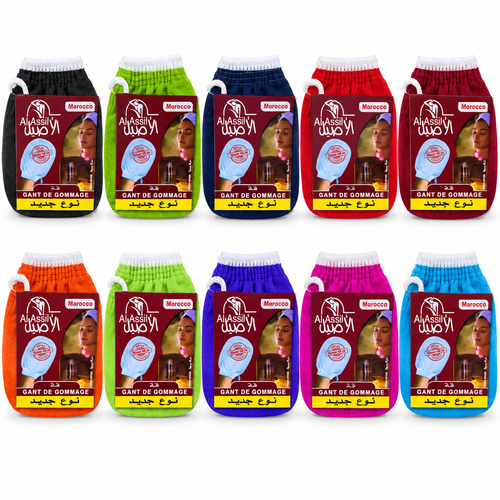 Gant Kessa Frotté Kahrqa – Gant de Gommage Hammam Marocain