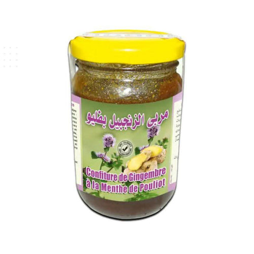 Confiture Gingembre & Menthe de Pouliot 250g
