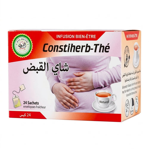 Constiherb Thé 24 Sachets – Soulagement naturel de la constipation