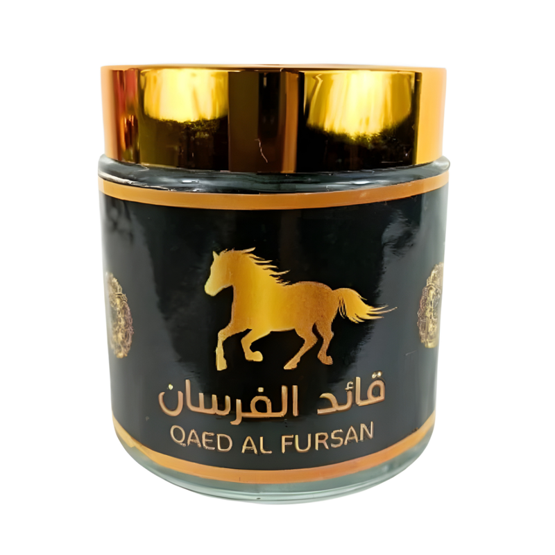 Bakhour Qaed El Fursan 50g – Encens Oud, Safran & Ambre