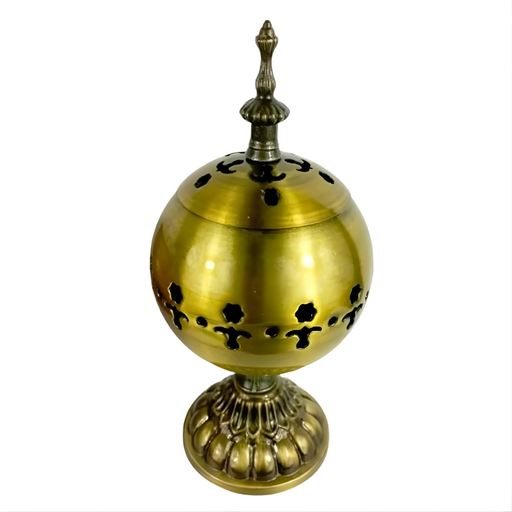Mabkhara Dorée Mosquée – Brûleur Encens Électrique Sans Charbon
