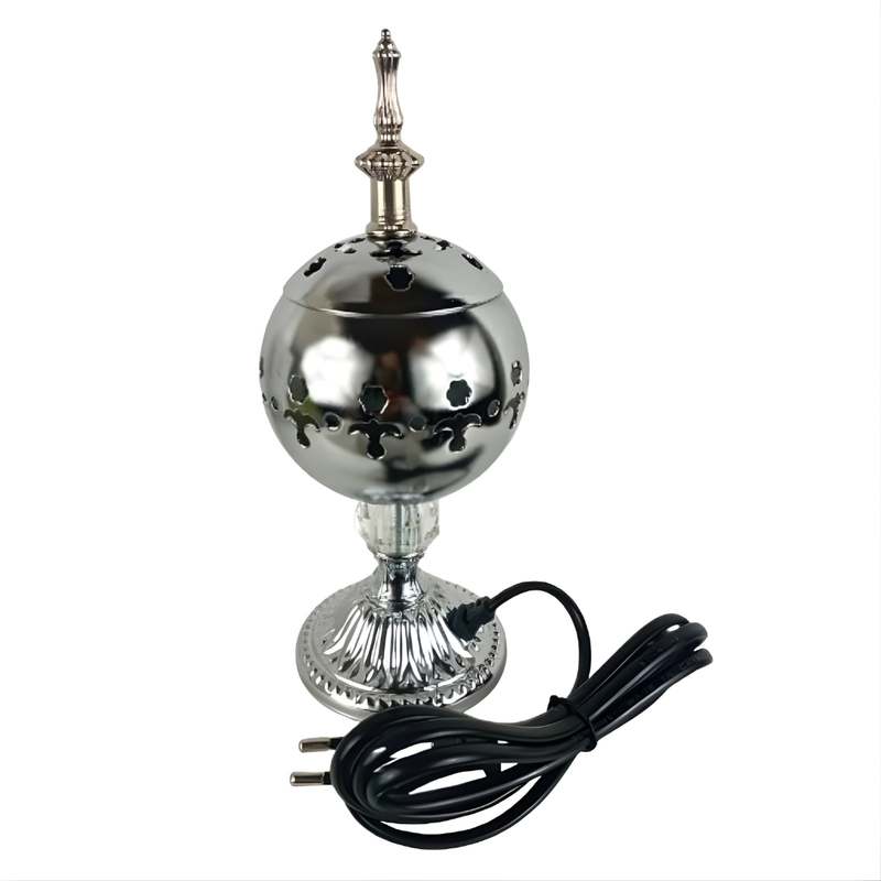 Mabkhara Dorée Mosquée – Brûleur Encens Électrique Sans Charbon