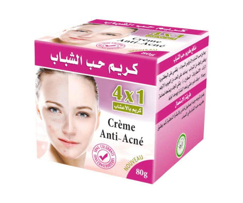 Crème Anti-Acné 80g – points noirs et imperfections