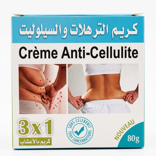 Crème Anti-Cellulite 80g – raffermit et lisse la peau