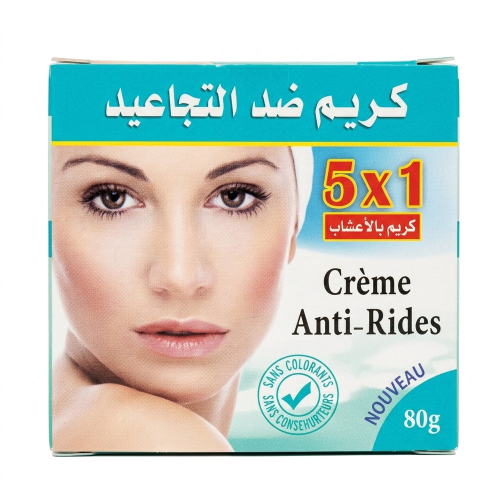 Crème Anti-Rides 80g – raffermit et hydrate la peau