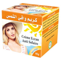 Crème Solaire 80g – Protection Large Spectre UVA/UVB | Tous Types de Peau