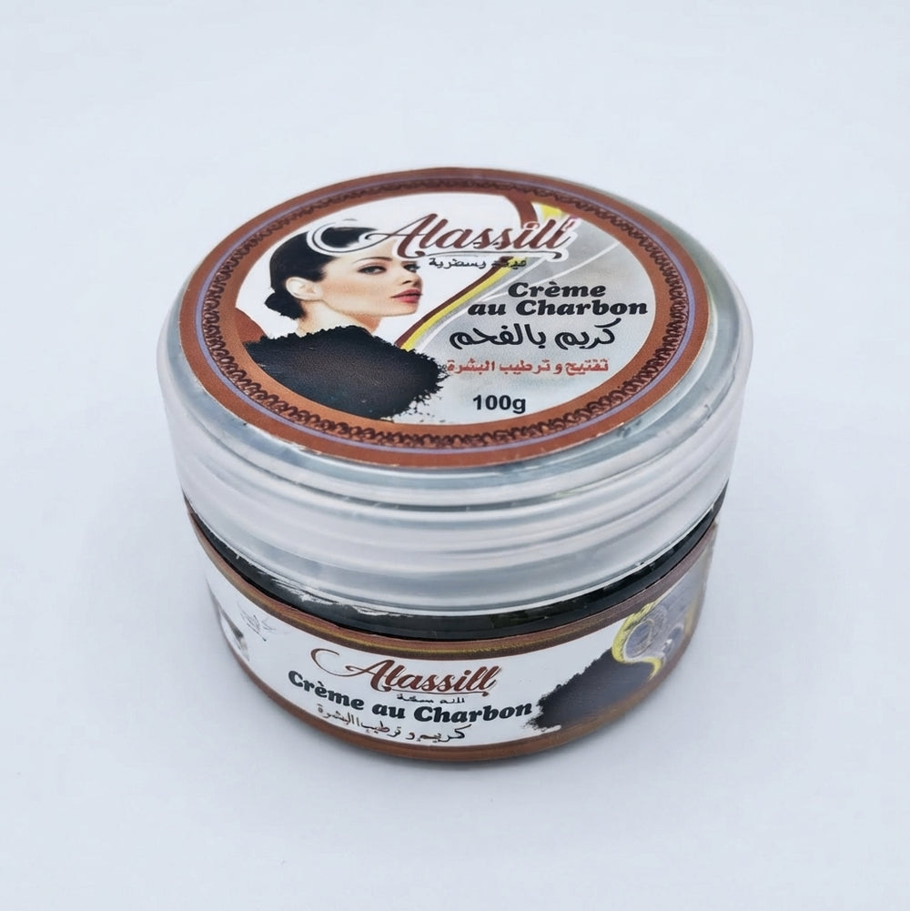 Crème au Charbon Actif | Purification Profonde et Régulation du Sébum