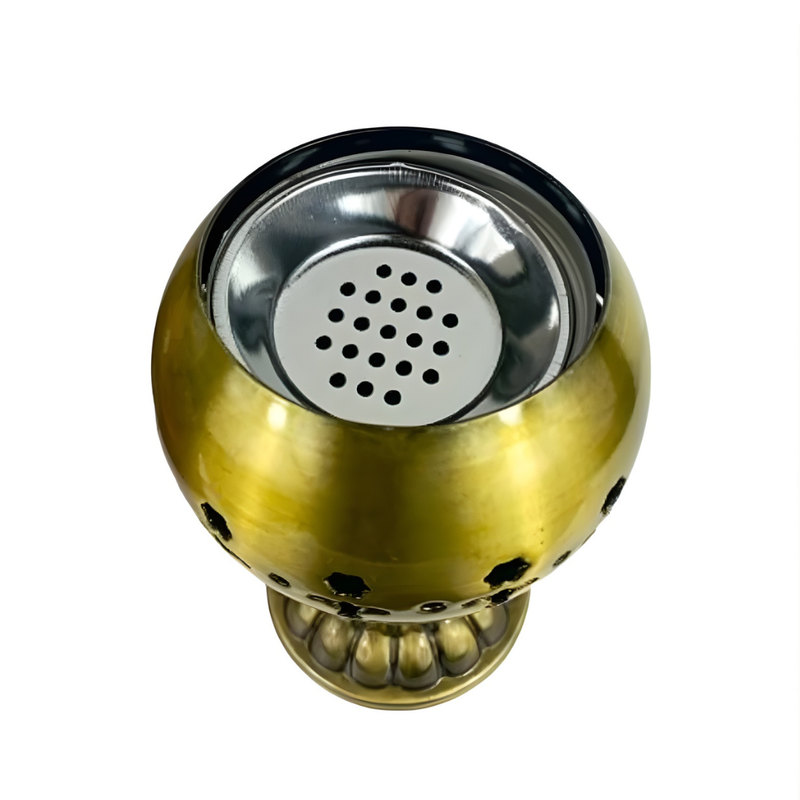 Mabkhara Dorée Mosquée – Brûleur Encens Électrique Sans Charbon