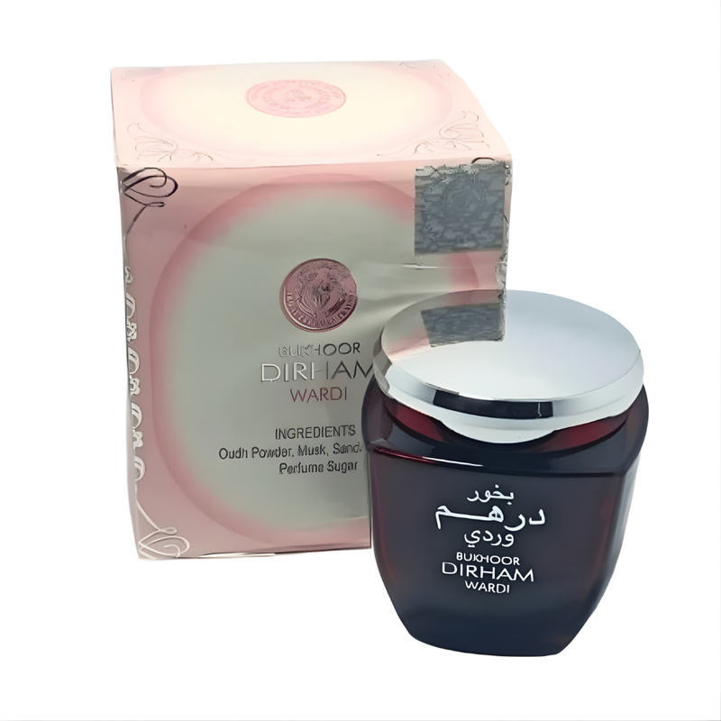 Bukhoor Dirham Wardi 80g – Encens Oriental Floral & Boisé Premium