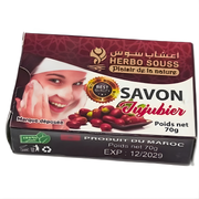 Savon Jujubier Sidr 100g – Purifiant, Séborégulateur & Naturel