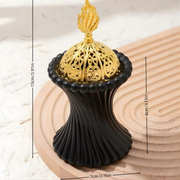 Encensoir Mabkhara Noir – Brûleur Oud & Bakhour Design Oriental
