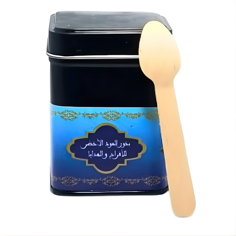 Encens Bakhoor Al Oud Vert 50g – Oud Boisé & Épicé