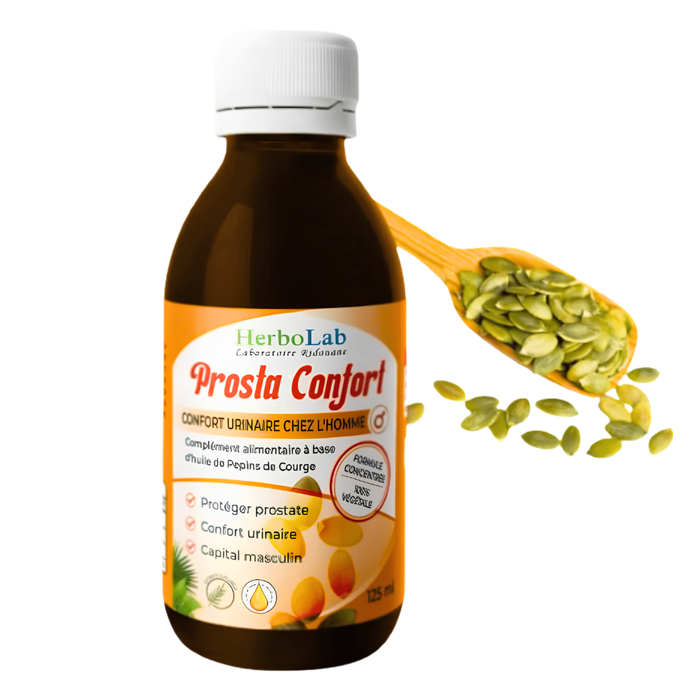 Prosta Confort 125ml – Soutien Naturel de la Prostate et Confort Urinaire