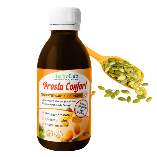 Prosta Confort 125ml – Soutien Naturel de la Prostate et Confort Urinaire