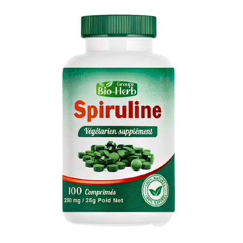 BIO Spiruline - Vitalité & Immunité - 100 Comprimés
