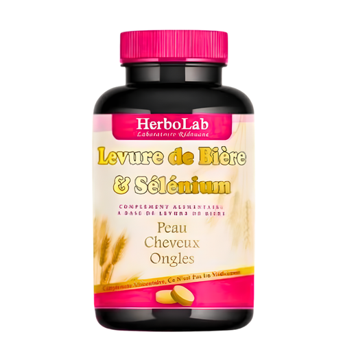 Levure de Bière & Sélénium 60 Gélules – Immunité, Thyroïde & Antioxydant