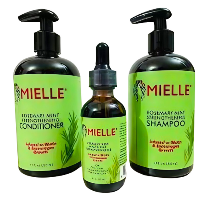 Pack Soin Cheveux Mielle Romarin et Menthe – Organics