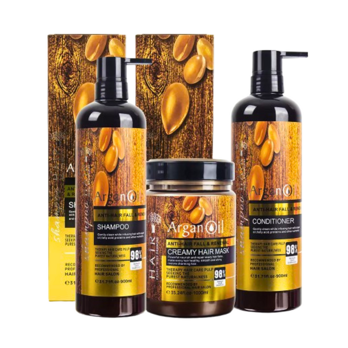 Pack Argan Capillaire Creamy Shampoo, Conditioner & Mask