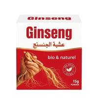 Poudre de Ginseng BIO 15g – Énergie, vitalité & immunité naturelle