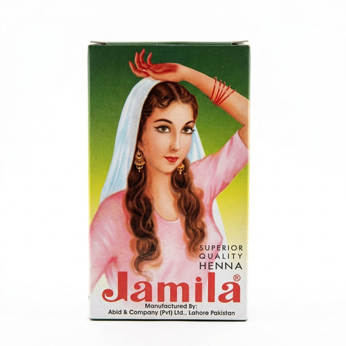 Henné Jamila 100g – Teinture Naturelle 100% Henné Pur | Coloration & Soin Capillaire