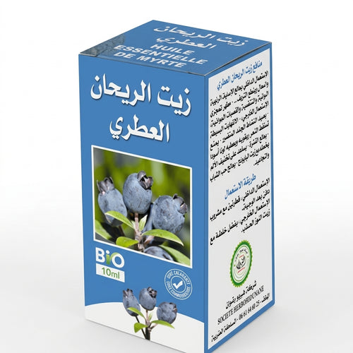 Huile Essentielle de Myrte 10ml – Respiratoire, peau et cheveux