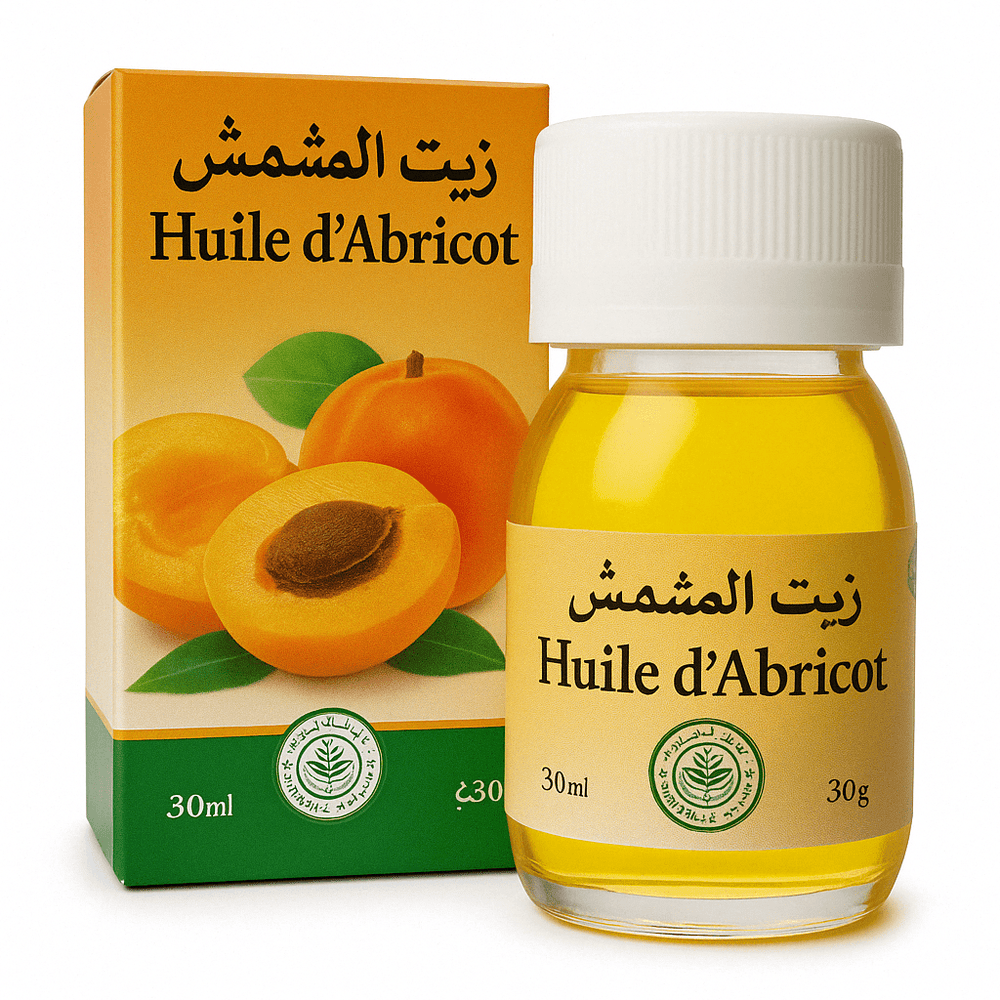 Huile d’Abricot 100% Pure 30ml – Hydratation & Anti-Âge
