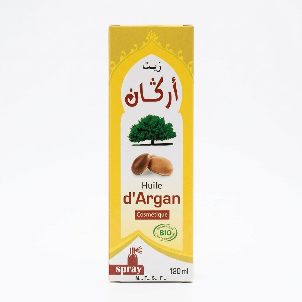 Huile d'Argan Bio en Spray 120ml – anti-âge et polyvalence beauté