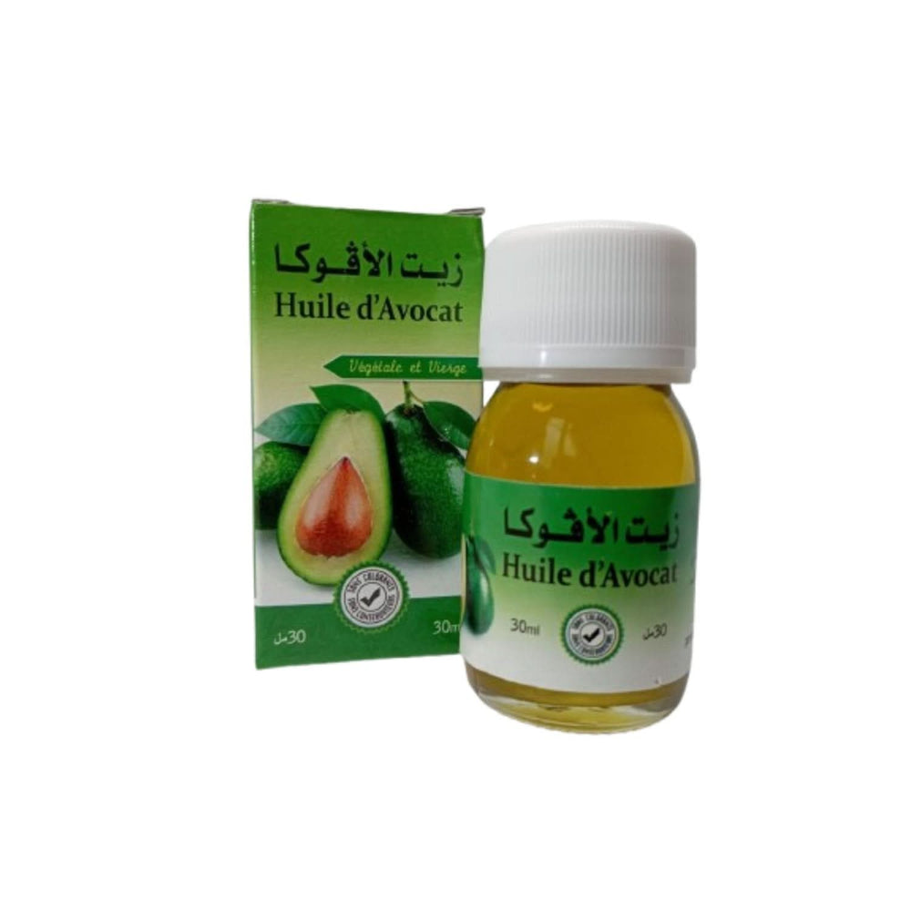 Huile d’Avocat 100% Pure Pressée à Froid – 30 ml
